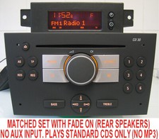 vauxhall combo cd player for sale  WELLINGBOROUGH