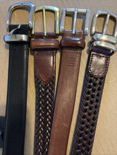 Lot leather belts for sale  Lewisville
