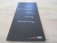 Audi fold flyer for sale  CHICHESTER