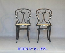 Chaises bistrot kohn d'occasion  Logelbach