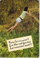 Cpa vacances d'occasion  Unieux
