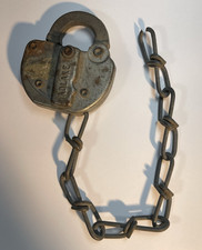 Railroad padlock chain for sale  Mc Cormick