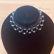 Vintage choker kette gebraucht kaufen  München