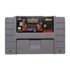 WWF WrestleMania: The Arcade Game (Super Nintendo SNES) Testado AUTÊNTICO Cartucho comprar usado WWF WrestleMania: The Arcade Game (Super Nintendo SNES) Testado AUTÊNTICO Cartucho comprar usado  Enviando para Brazil