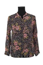 Chemise soie noire d'occasion  France
