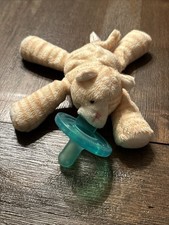 Chupeta WubbaNub de pelúcia listras de tigre gato malhado gatinho comprar usado  Enviando para Brazil