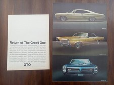 Pontiac gto werbung gebraucht kaufen  Münster