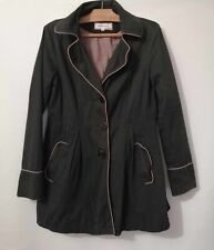 Trench noir coton d'occasion  Bourg-de-Thizy