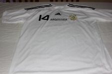 Camiseta oficial da seleção argentina Adidas tamanho XL nº 14 Mascherano comprar usado  Enviando para Brazil