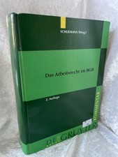 Arbeitsrecht bgb kommentar gebraucht kaufen  Oberthal