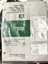 Manual de teste de operação técnica para trator John Deere 6200 6300 6400 6500 TM4524 comprar usado  Enviando para Brazil