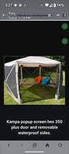 Kampa large gazebo for sale  ASHFORD