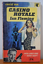James Bond CASINO ROYALE 8th Printing 1961 Great Pan Paperback-Director's Series, usado comprar usado  Enviando para Brazil