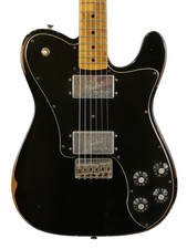 Fender Road Worn '72 Telecaster Deluxe Preto 2010 Corpo de Amieiro Usado com Estojo Macio comprar usado Fender Road Worn '72 Telecaster Deluxe Preto 2010 Corpo de Amieiro Usado com Estojo Macio comprar usado  Enviando para Brazil