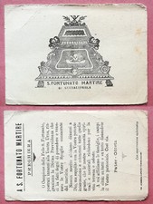 Santino holy card usato  Roma