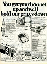 Halfords accessories 1979 for sale  NEWCASTLE