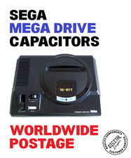 Capacitores Sega Mega Drive modelo 1 / 39 x tampa + 2 x kit reguladores de tensão comprar usado  Enviando para Brazil