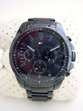 RELÓGIO MASCULINO TOMMY Hilfiger decker 1791560 pulseira de aço inoxidável quartzo genuíno comprar usado  Enviando para Brazil