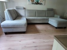 Wohnlandschaft form grau gebraucht kaufen  Meschede