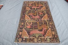Pictorial terracotta rug for sale  USA