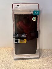 Capa diário carteira Goospery iPhone 11 Mansoor preta nova, nunca usada. comprar usado  Enviando para Brazil