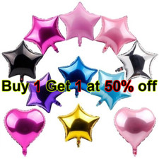 Foil star heart for sale  South El Monte