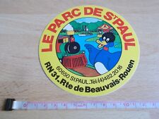 Autocollant parc paul d'occasion  Toulon-
