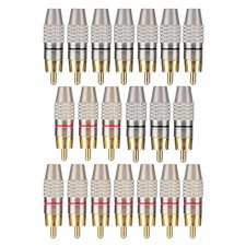 Adaptador de vídeo sem solda conector alto-falante plugue macho RCA diâmetro plugue 3mm comprar usado  Enviando para Brazil