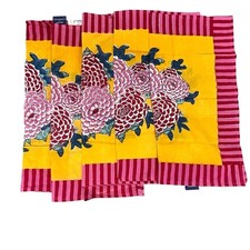 Conjunto de 5 guardanapos de algodão Lisa Corti X La Minervetta 50” X 50” ouro Corolla comprar usado  Enviando para Brazil