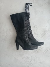 Black leather victorian for sale  SUDBURY