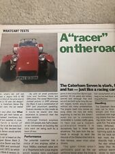 Caterham super seven for sale Caterham super seven for sale  READING