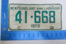 Newfoundland labrador license for sale  Castleton