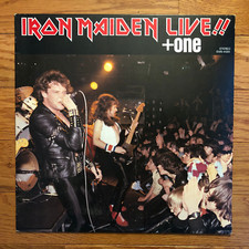 Iron Maiden - Live + One LP EMI EMS-41001 1980 Japan Pressing With Inner VG+ comprar usado  Enviando para Brazil