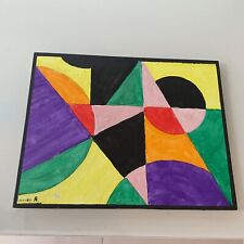 Abstract cubism colourful for sale  BEACONSFIELD