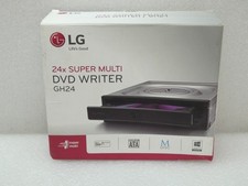 Unidade Interna de DVD+RW/CD-RW LG Super-Multi 24x - Preta (GH24NSB0) comprar usado Unidade Interna de DVD+RW/CD-RW LG Super-Multi 24x - Preta (GH24NSB0) comprar usado  Enviando para Brazil