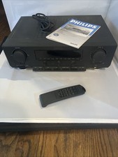 Receptor estéreo Phillips FR11 P com manual remoto bom estado comprar usado  Enviando para Brazil