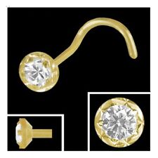 750 gold nasenpiercing gebraucht kaufen  Ennepetal
