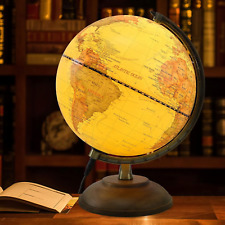 Illuminated globe wooden for sale  Denver