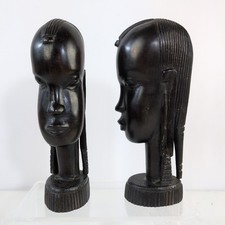 Pair african ebony for sale  WINCHESTER