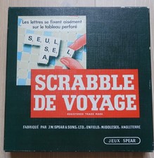 Jeu scrabble voyage d'occasion  Yvetot