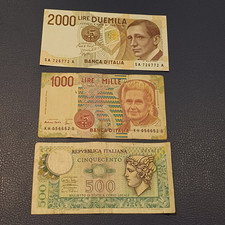 Vecchie banconote italiane usato  Riolo Terme