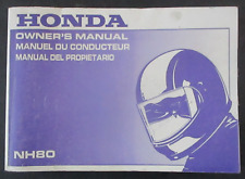 Honda nh80 genuine for sale  SAXMUNDHAM