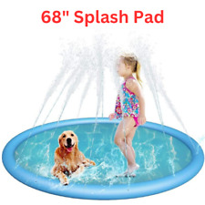 Almofada de respingo 68" para crianças cachorro espessar aspersor piscina brinquedos aquáticos ao ar livre comprar usado  Enviando para Brazil