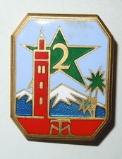 Insigne regiment tirailleurs d'occasion  Senozan