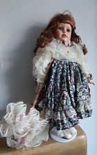 Porcelain collector doll for sale  WHITBY