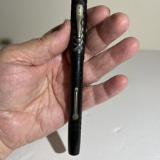 Caneta-tinteiro vintage preta Waterman 52 tampa clipe em ótima forma ideal #2 Nova York comprar usado  Enviando para Brazil