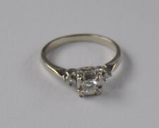 Weißgold solitär diamant gebraucht kaufen  Sande