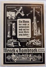 Menck hambrock rig gebraucht kaufen  Stendal