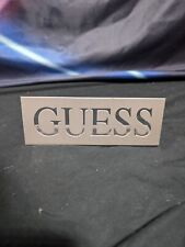 Guess display logo for sale  Mountain City