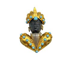 Vintage blackamoor brooch for sale  Hollywood